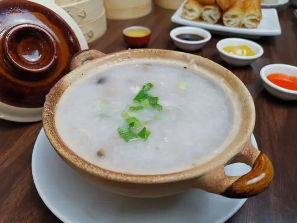 gourmet-kitchen - Pork and Preserved Egg Congee  (32 oz) 皮蛋瘦肉粥