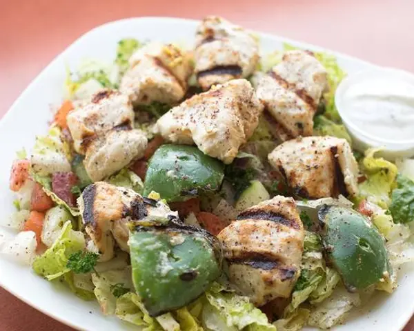 grab-a-gyro - Chicken Kebob Salad