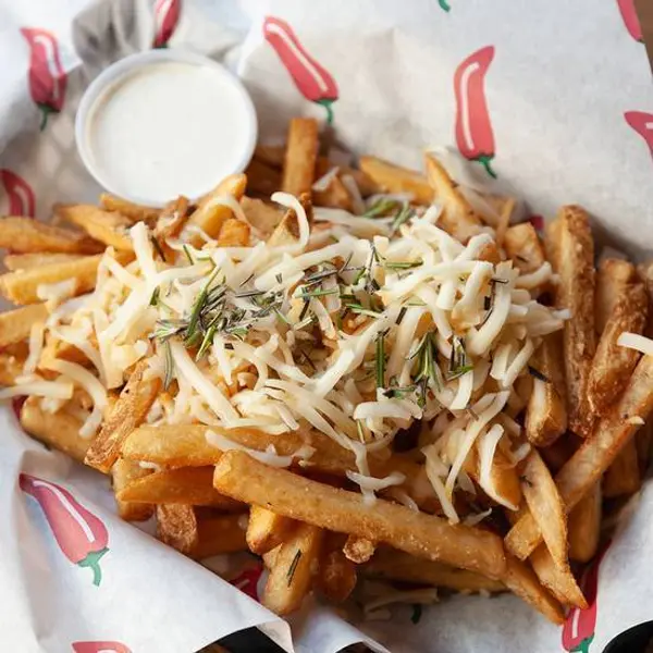 grants-philly-cheesesteak - Rosemary Garlic Fries