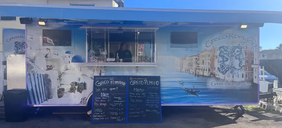 Menu image of Risotto. greco romano greek italian cuisine's menu - miami | food truck in miami