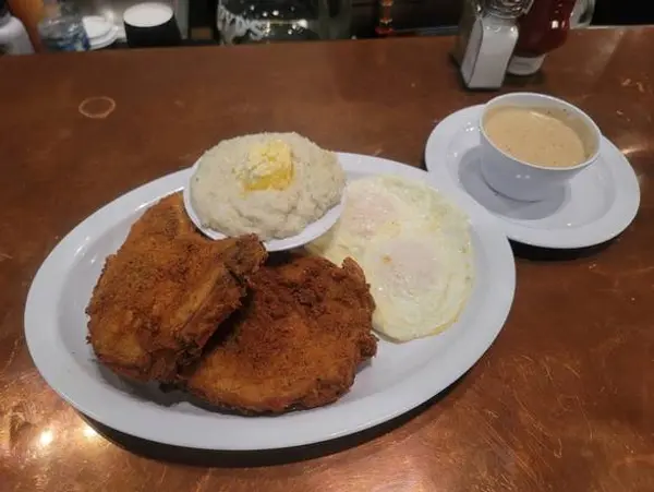 grits-n-gravy - Chicken Fried Pork Chop