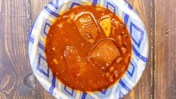 guatemalteca-bakery-restaurant - Frijoles Colorados Con Chicharrón