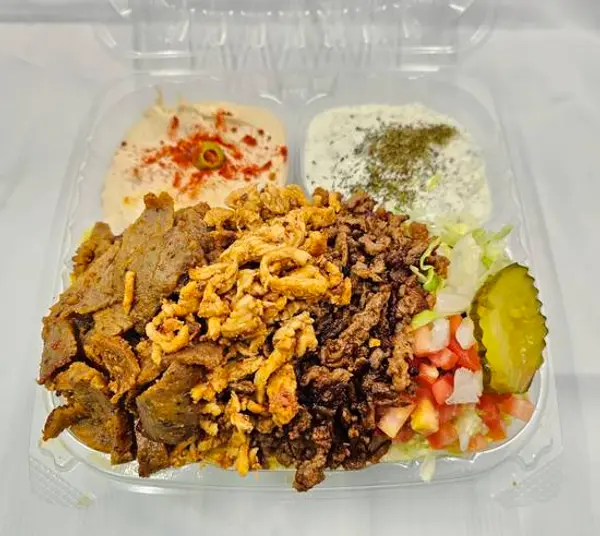 gyro-kingdom - Tri- Meat Plate