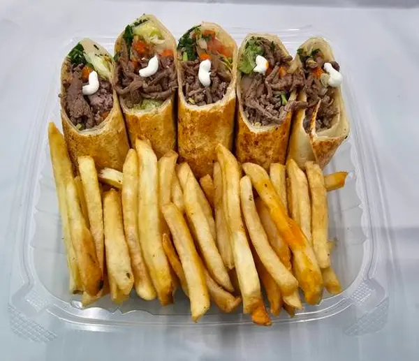 gyro-kingdom - Beef Arabi with Fries