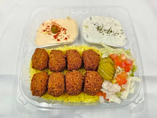 gyro-kingdom - Falafel Over Rice Plate