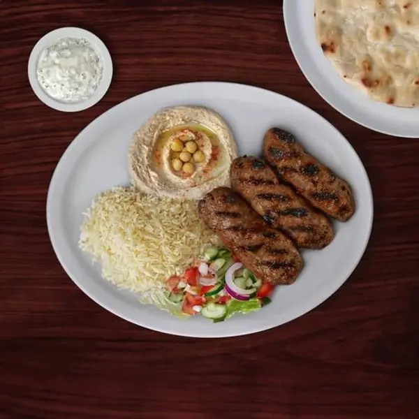 gyro-xpress - Kofte Kebab Plate