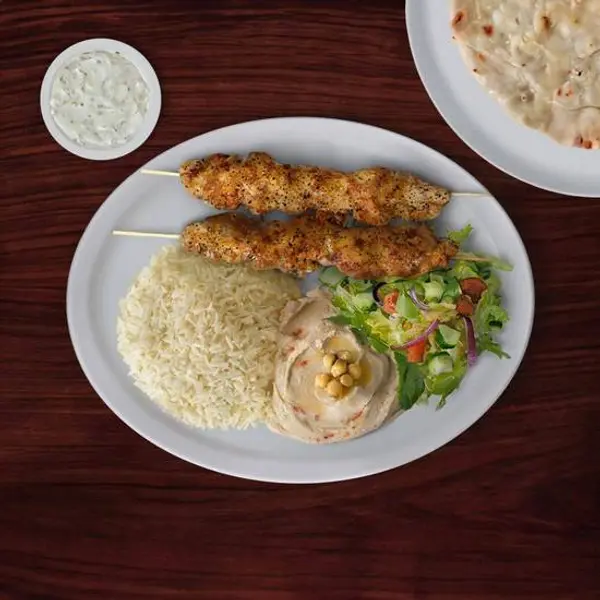 gyro-xpress - Chicken Kebab Plate