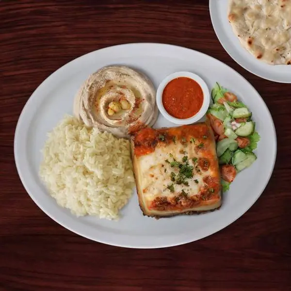 gyro-xpress - Meat Moussaka Plate