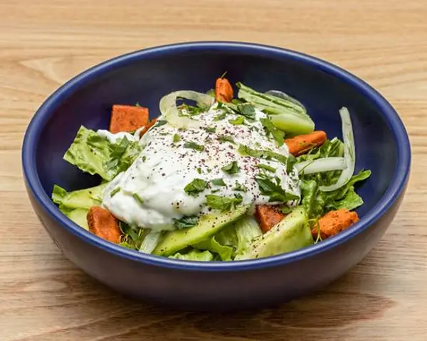 gyros-and-tzatziki - Creamy Tzatziki Salad