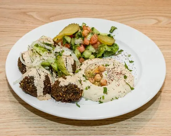 gyros-and-tzatziki - Falafel Plate (Vegan)