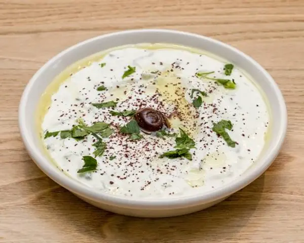 gyros-and-tzatziki - Creamy Tzatziki with Pita Bread