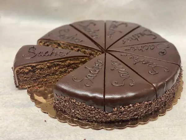 hahdough-german-bakery - Sachertorte Cake Slice