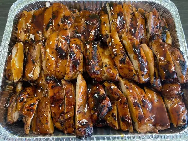 haku-sushi-teriyaki - Tray of Teriyaki Chicken