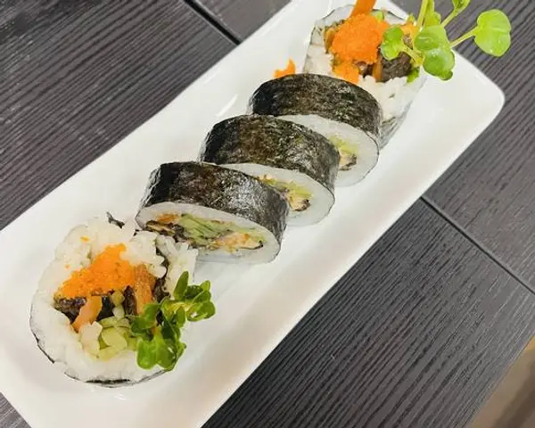 haku-sushi-teriyaki - Salmon Skin Roll