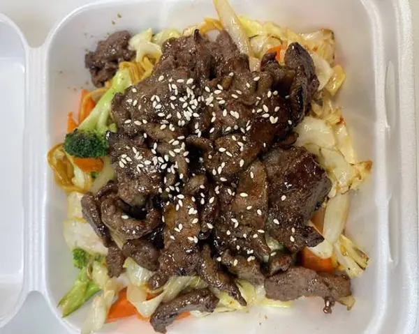 haku-sushi-teriyaki - Beef Yakisoba