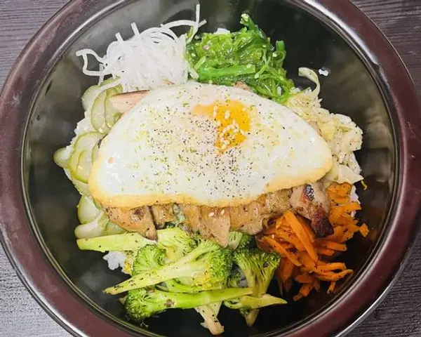 haku-sushi-teriyaki - Chicken Bibimbap