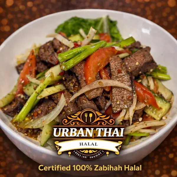 halal-urban-thai - S1- Beef Salad (Yum Neua) 🌶️🌶️