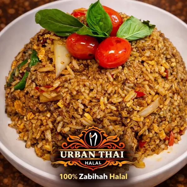 halal-urban-thai - K3 - Basil Fried Rice 🌶️