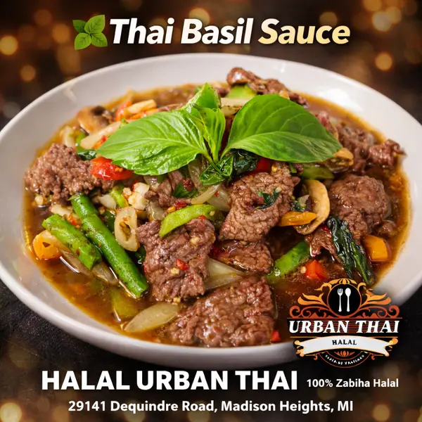 halal-urban-thai - SF2 - Thai Basil Sauce (Pad Kra Pao) 🌶️