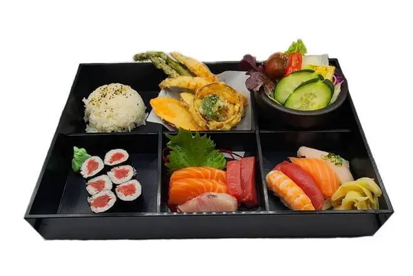 hana-japanese-bistro - Sushi and Sashimi Bento Box