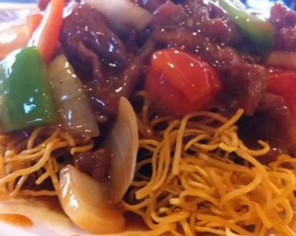 hang-ah-tea-room - Beef & Tomatoes Fried Noodle - 蕃茄牛肉炒麵