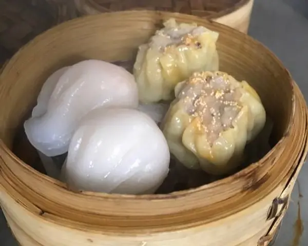 hang-ah-tea-room - Shrimp Dumplings, Pork Meat Ball Combination 點心雙拼