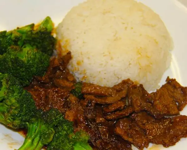 happy-donut - Beef Broccoli Lunch