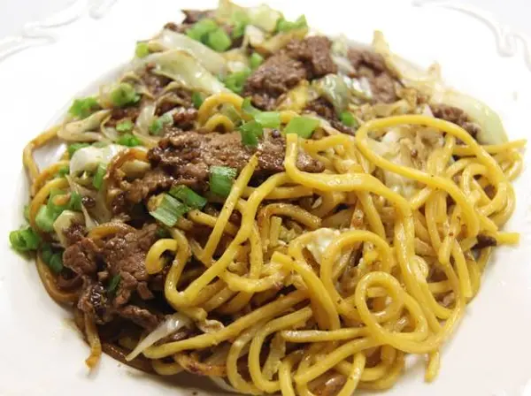 happy-donut - Beef Chow Mein Lunch