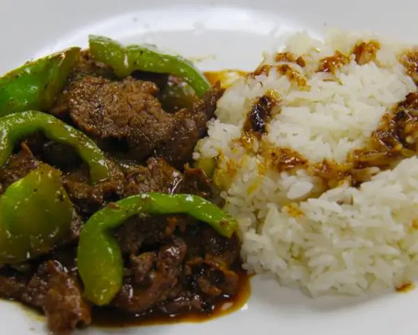 happy-donut - Beef Bell Pepper Lunch