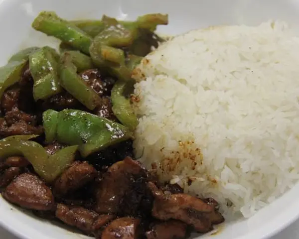 happy-donut - Chicken Bell Pepper Lunch