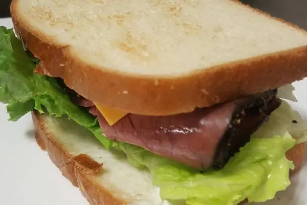 happy-donut - Steak Sandwich with Fries