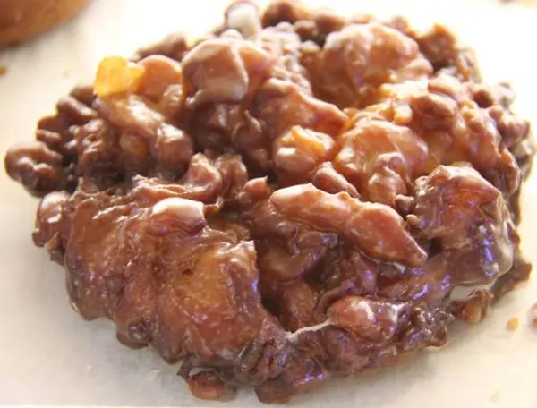 happy-donut - Apple Fritter Donut