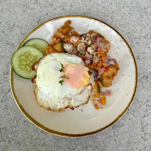 hasari-cafe - CHICKEN POP CORN SAMBAL MATAH