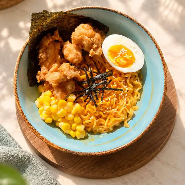 hasari-cafe - CHICKEN CHEESE DRY RAMEN