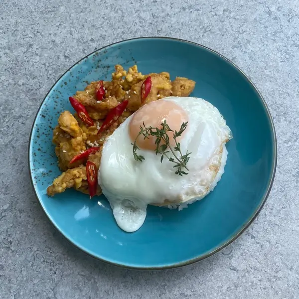 hasari-cafe - CHICKEN SALTED EGG