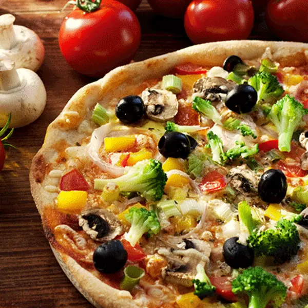 hawaii-cafe - Vegetables pizza