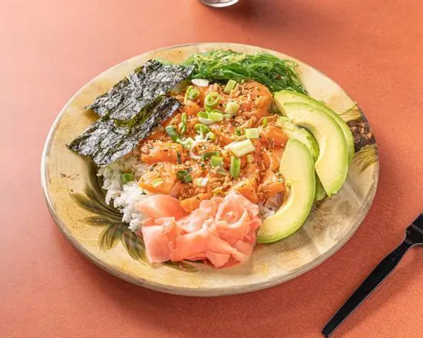 hawaiian-grill-poke - Salmon Sushi Bowl