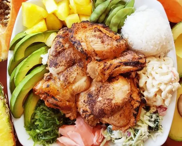 hawaiian-grill-poke - BBQ Chicken Thigh