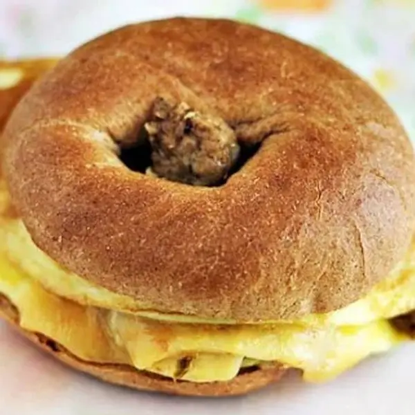 hazels-kitchen - Egg Sammies on a Bagel