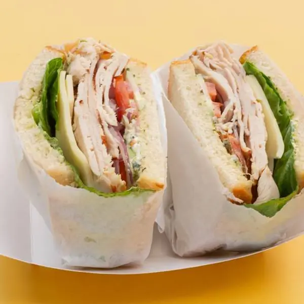 hazels-kitchen - 1b. Roast Turkey & Swiss with Pesto