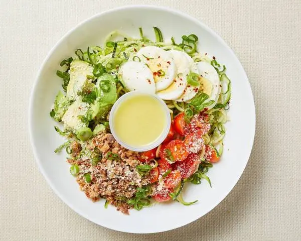 healthyish-keto-bowls - Keto Zoodle Cobb Salad