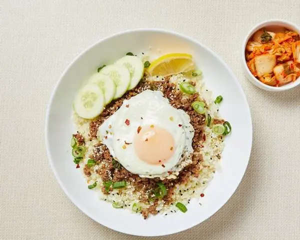 healthyish-keto-bowls - Keto Korean Ground Beef Bowl