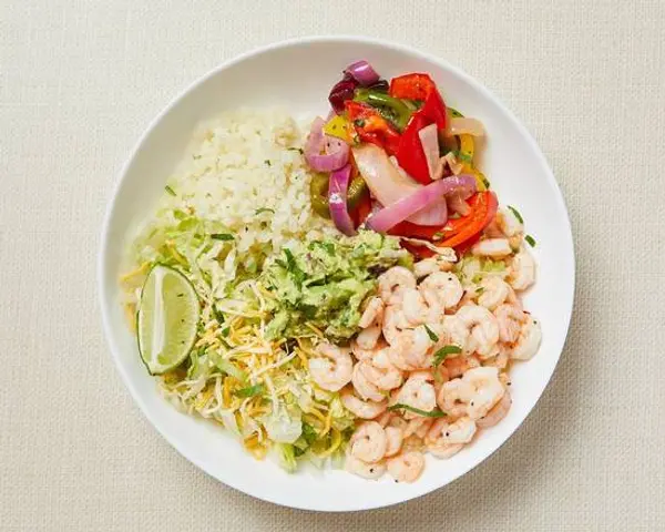 healthyish-keto-bowls - Keto Shrimp Burrito Bowl