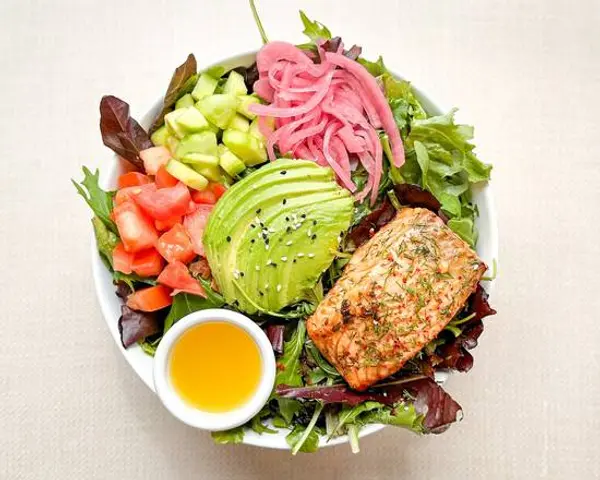 healthyish-mediterranean-bowls - Mediterranean Salmon Salad