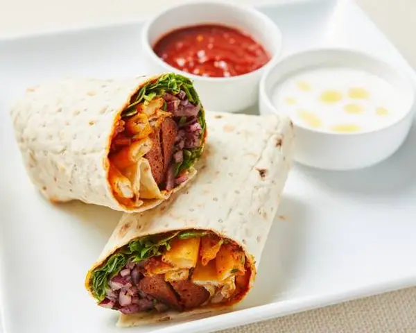 healthyish-mediterranean-bowls - Mediterranean Lamb Kebab Wrap w Fries