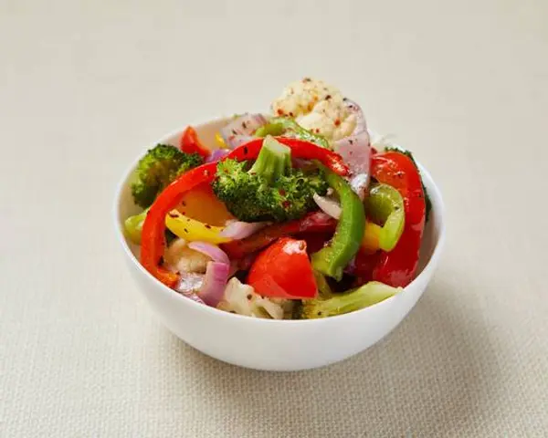 healthyish-mediterranean-bowls - Seasonal Roasted Vegetables