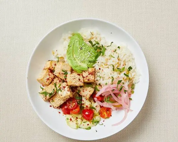 healthyish-republic - Vegan Tofu Rice Bowl