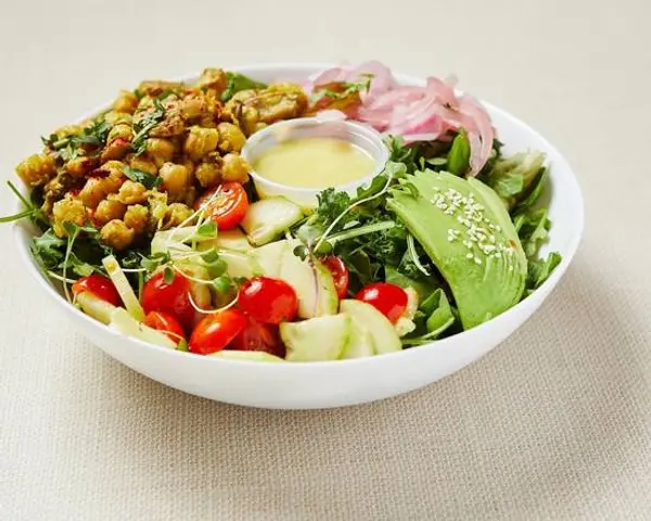 healthyish-republic - Mediterranean Chickpeas Salad (V)