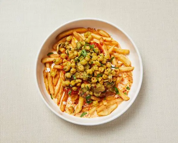 healthyish-republic - Vegan Chickpeas Fries Bowl