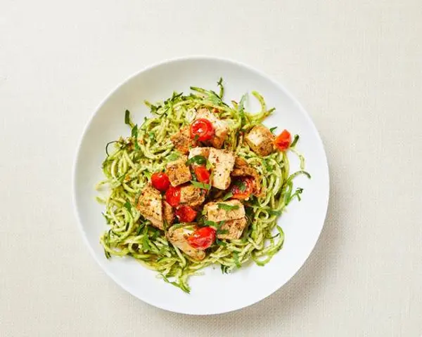 healthyish-republic - Keto Chicken Pesto Zoodle